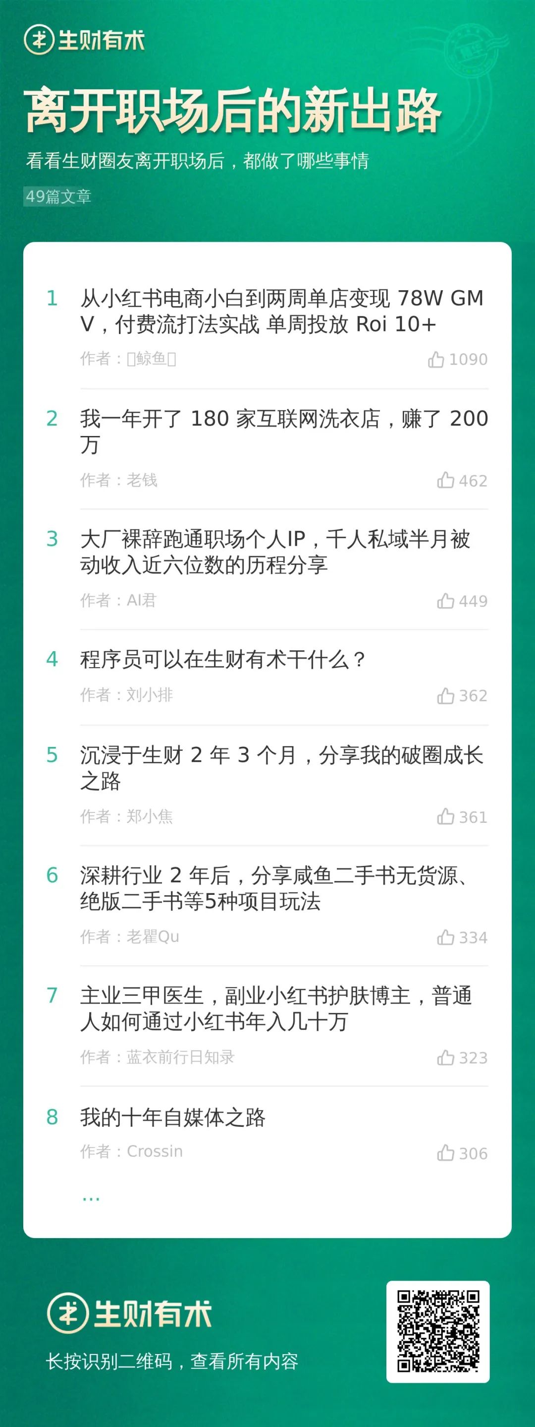 打工人的终点是个体户：我的自由职业转型指南